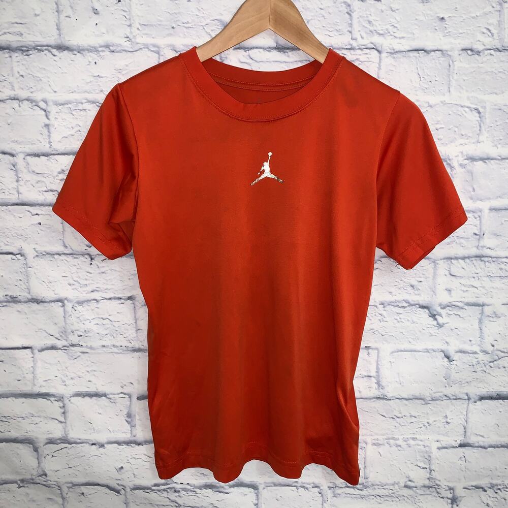 Jordan Orange Short Sleeve Boy